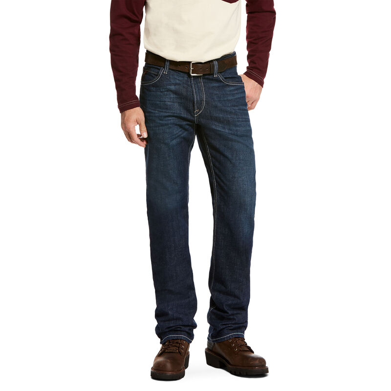 Ariat FR M4 Low Rise DuraStretch Lineup Stackable Straight Leg Jean