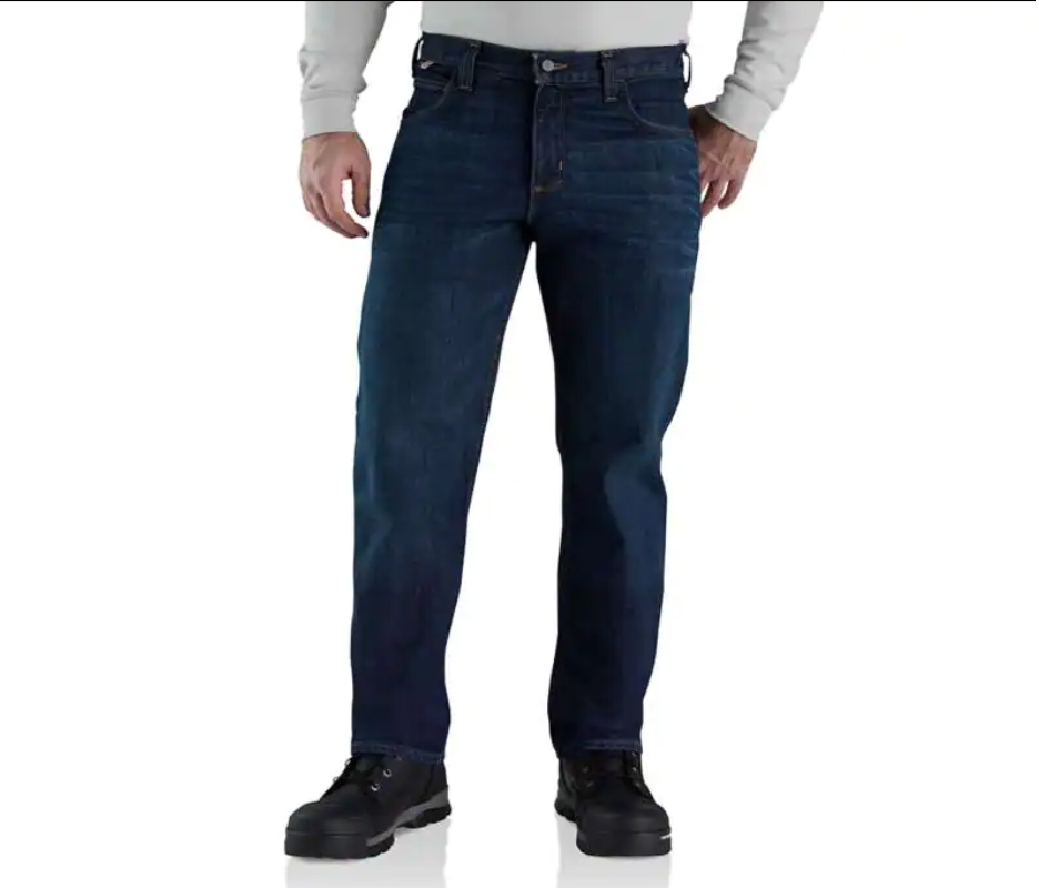 Flame-Resistant Rugged Flex® Straight Fit 5 Pocket Jean